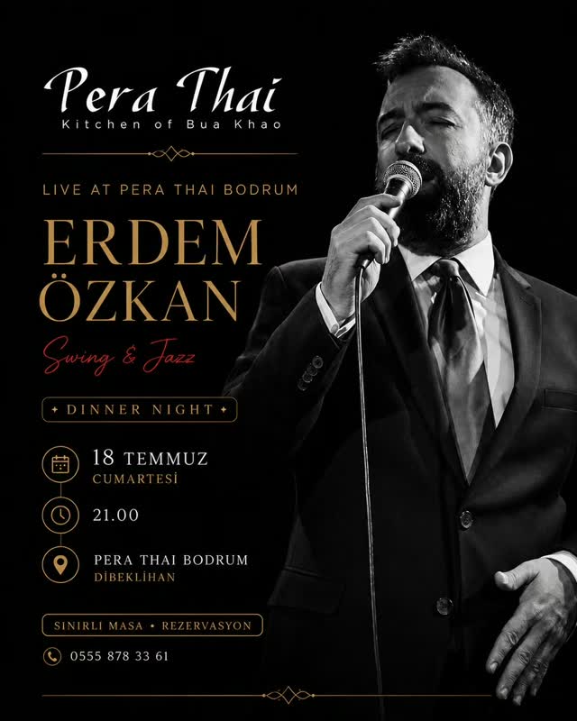 Erdem Özkan – Jazz Dinner Etkinlik afişi