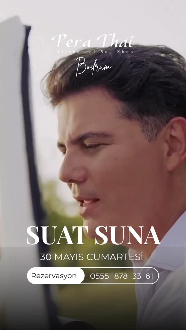 Suat Suna Etkinlik afişi