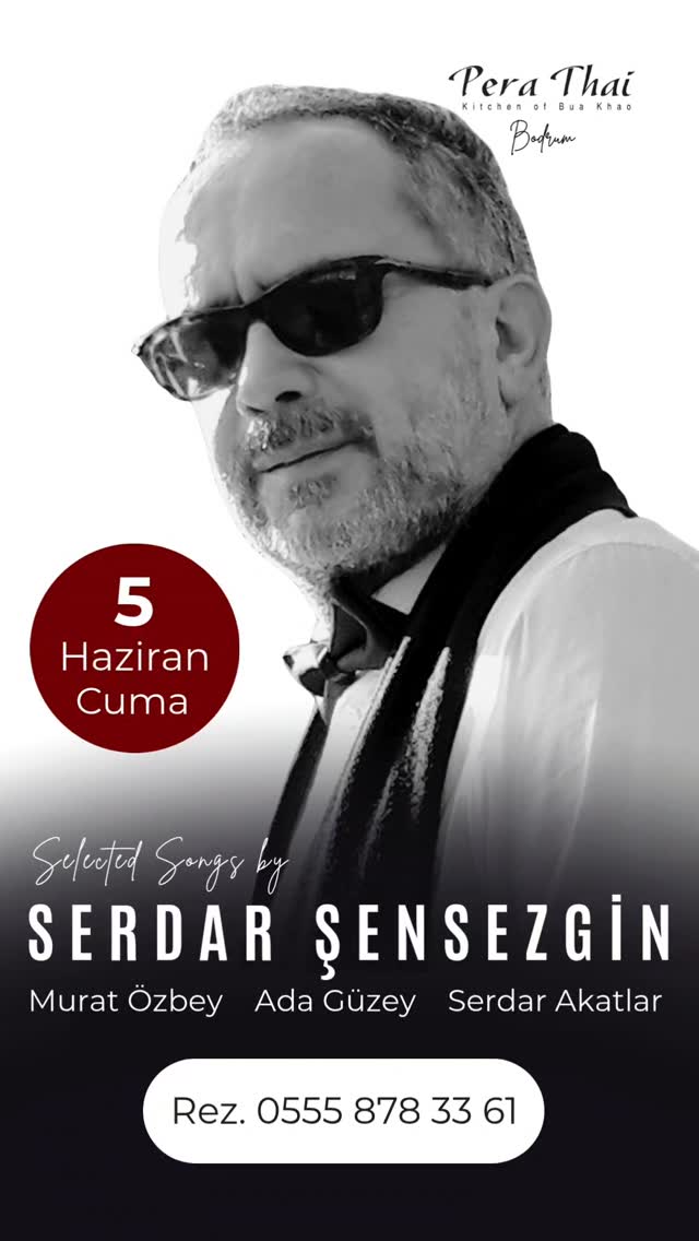 Serdar Şensezgin — Caz Gecesi Etkinlik afişi