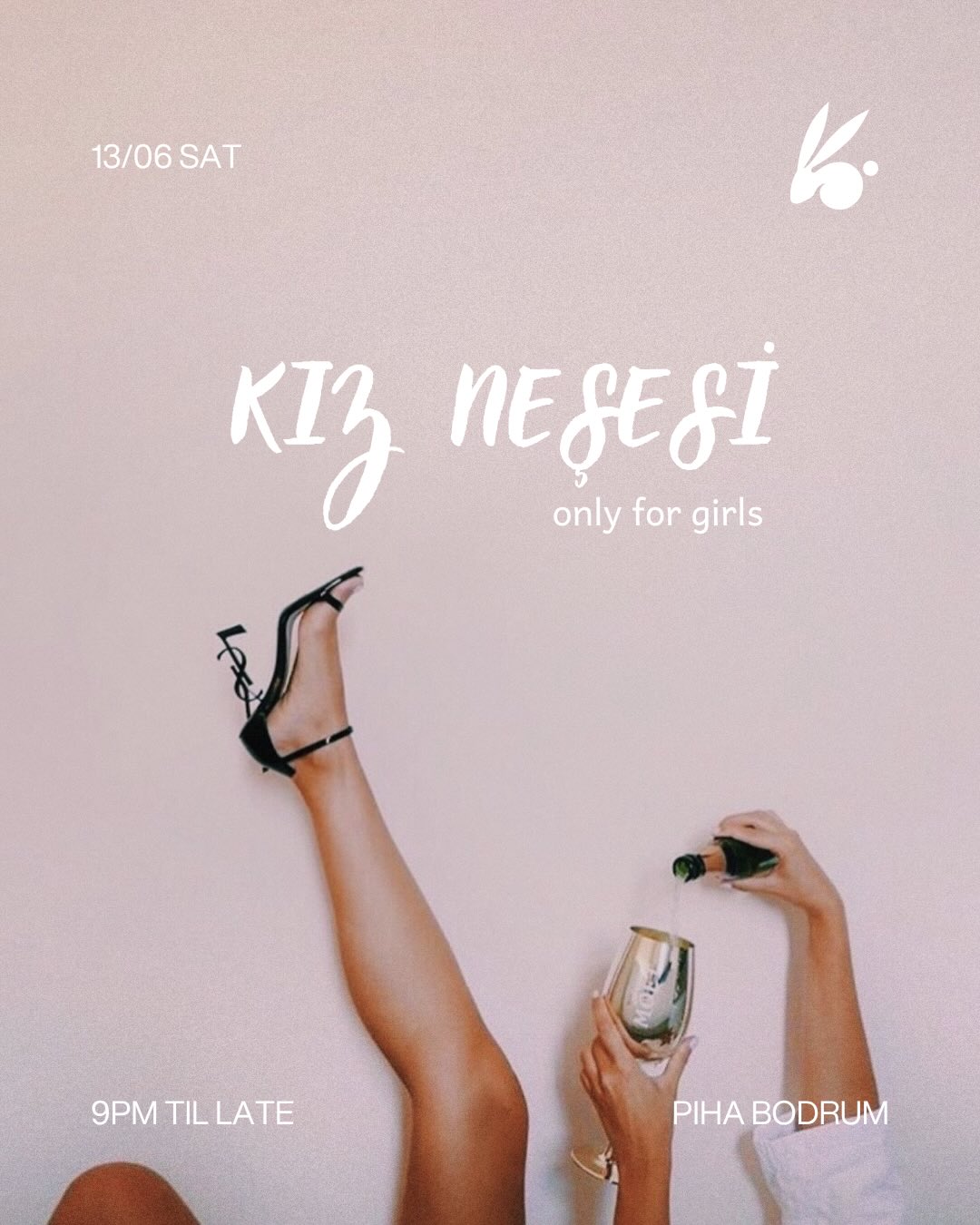 Kız Neşesi — Piha Bodrum Etkinlik afişi