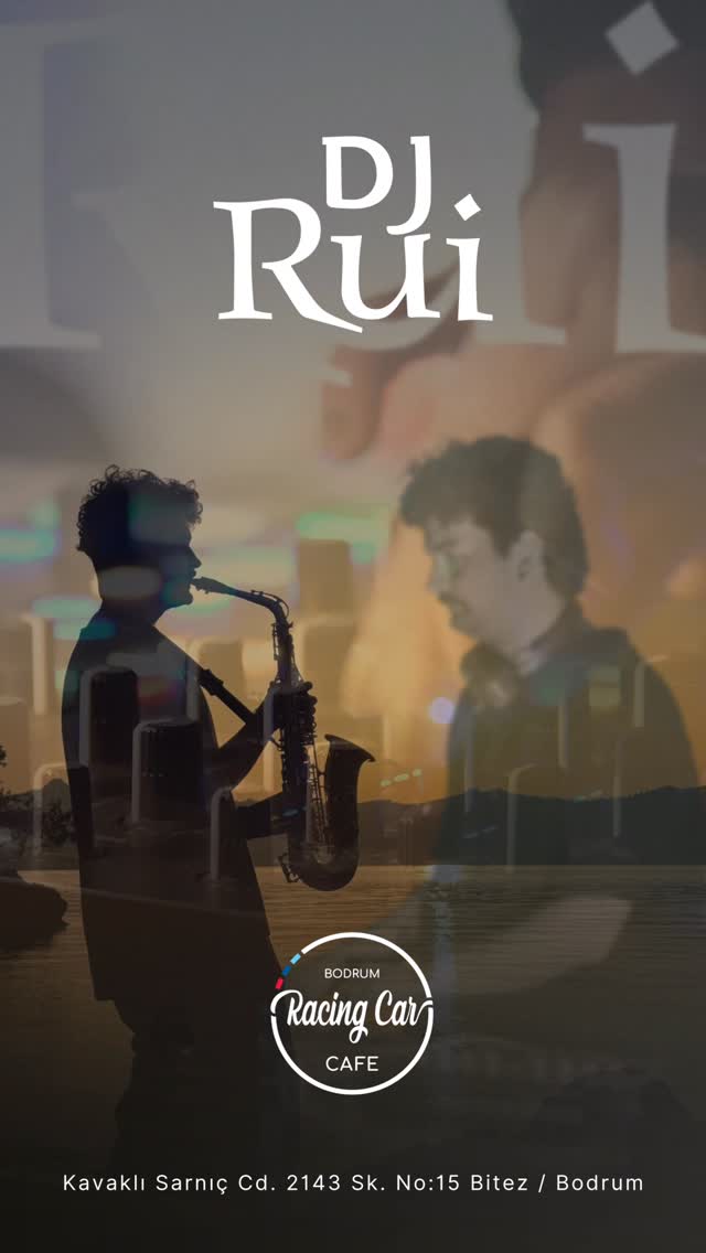 DJ Rui Etkinlik afişi