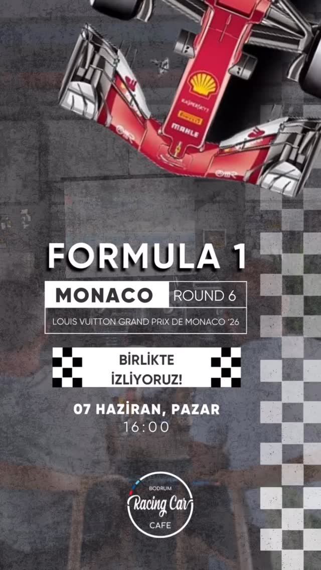 Formula 1 Monaco Grand Prix İzleme Buluşması Etkinlik afişi