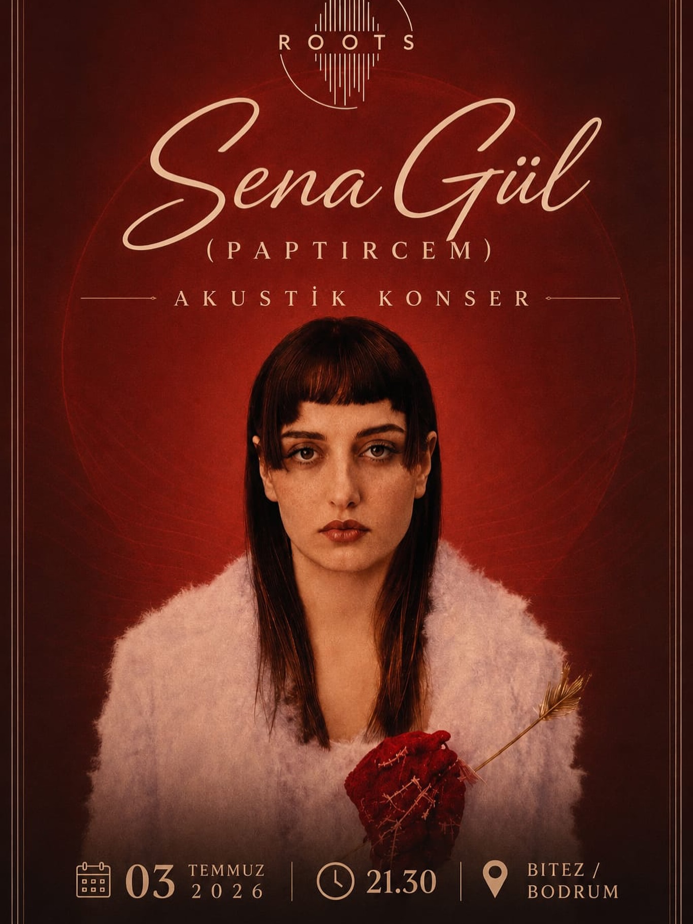 Sena Gül (Paptırcem) — Akustik Konser Etkinlik afişi