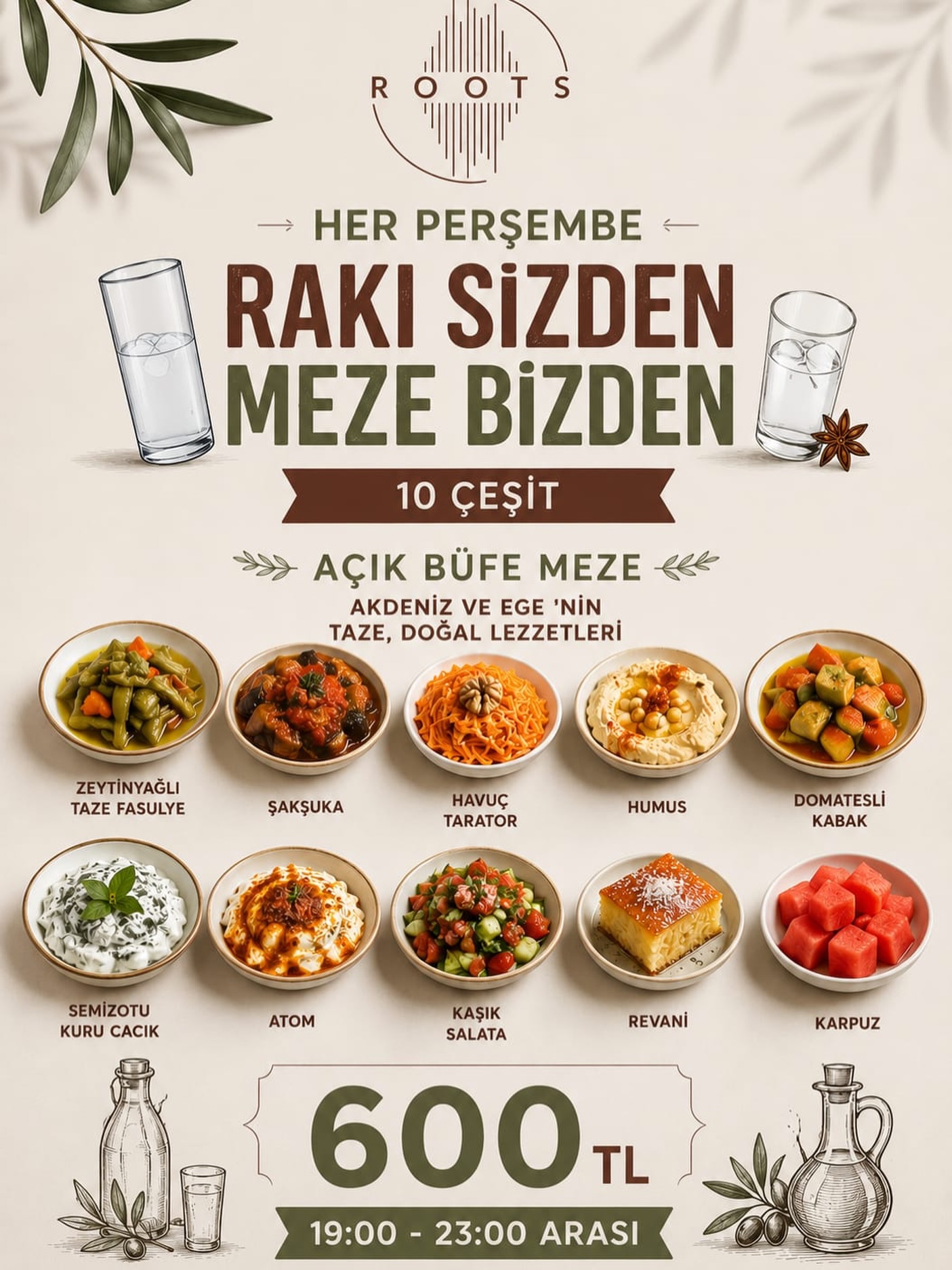 Rakı Sizden Meze Bizden Etkinlik afişi