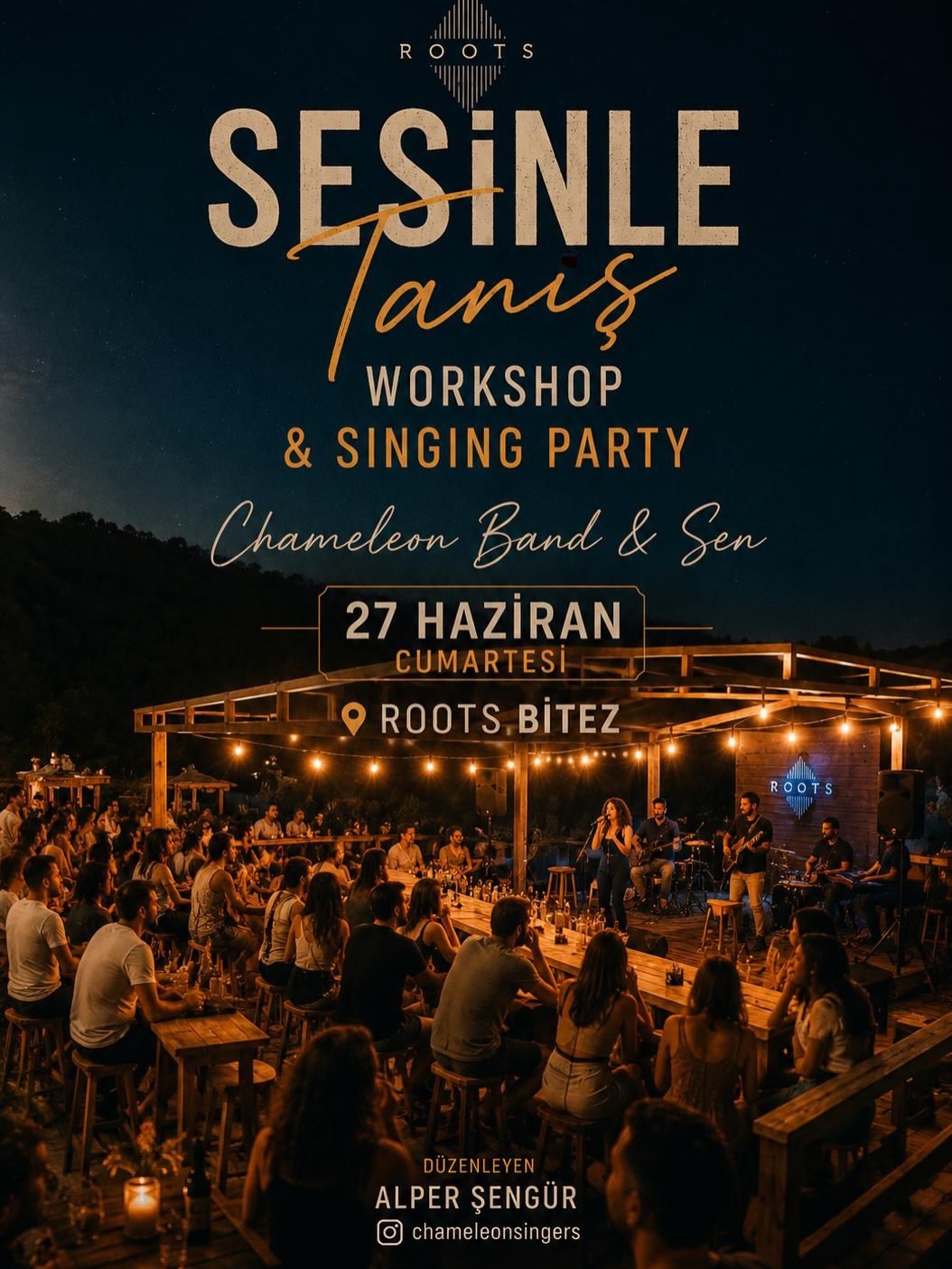 Sesinle Tanış – Workshop Etkinlik afişi