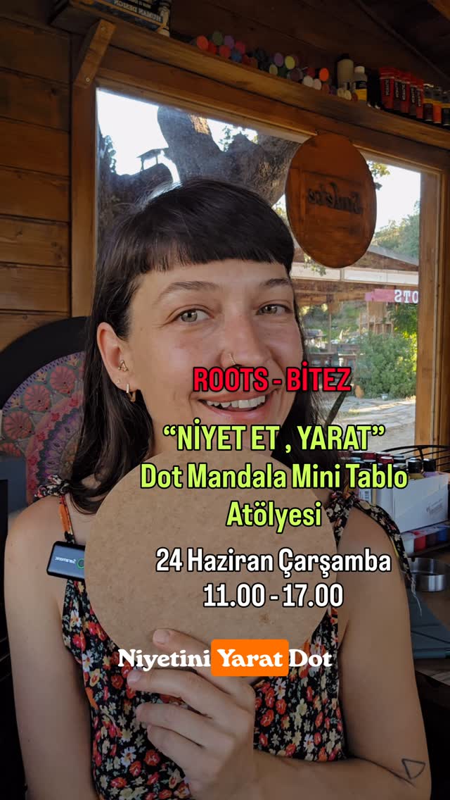 Dot Mandala Mini Tablo Atölyesi