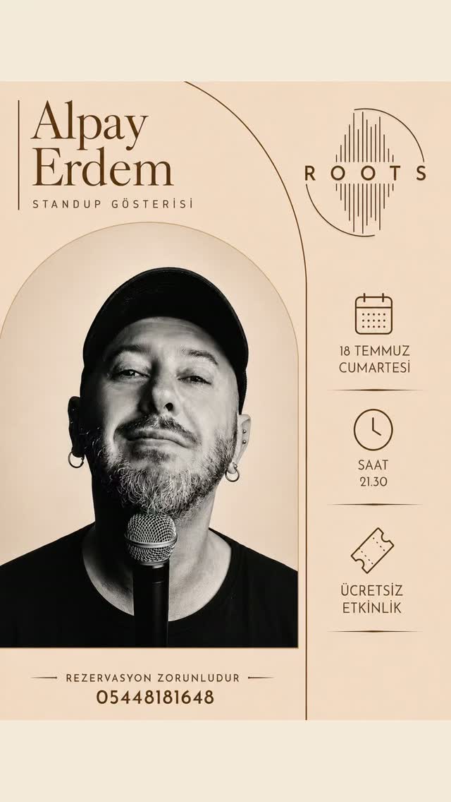 Alpay Erdem - Stand-Up Gösterisi Etkinlik afişi