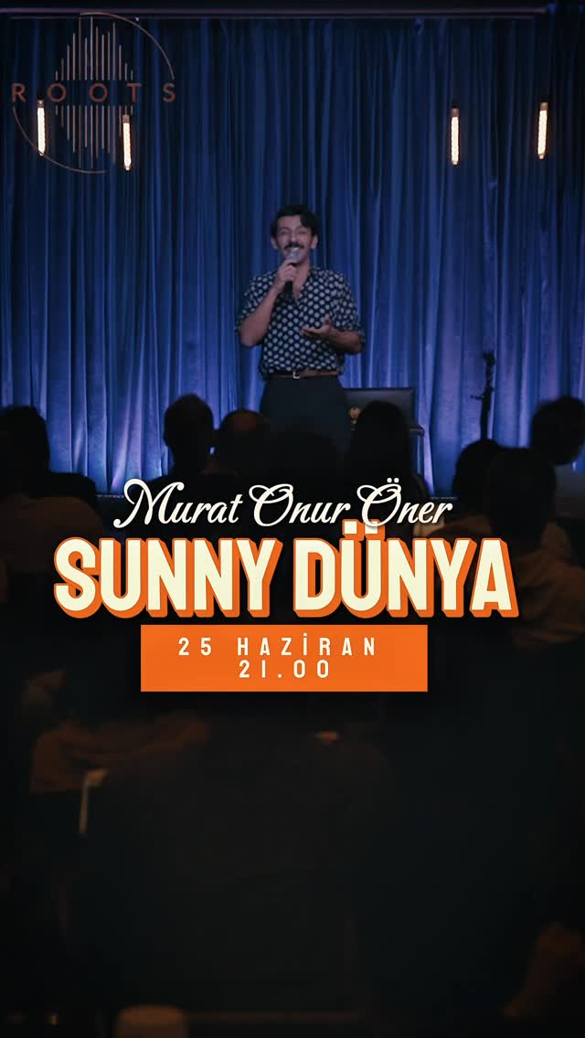 Murat Onur Öner - Sunny Dünya Etkinlik afişi