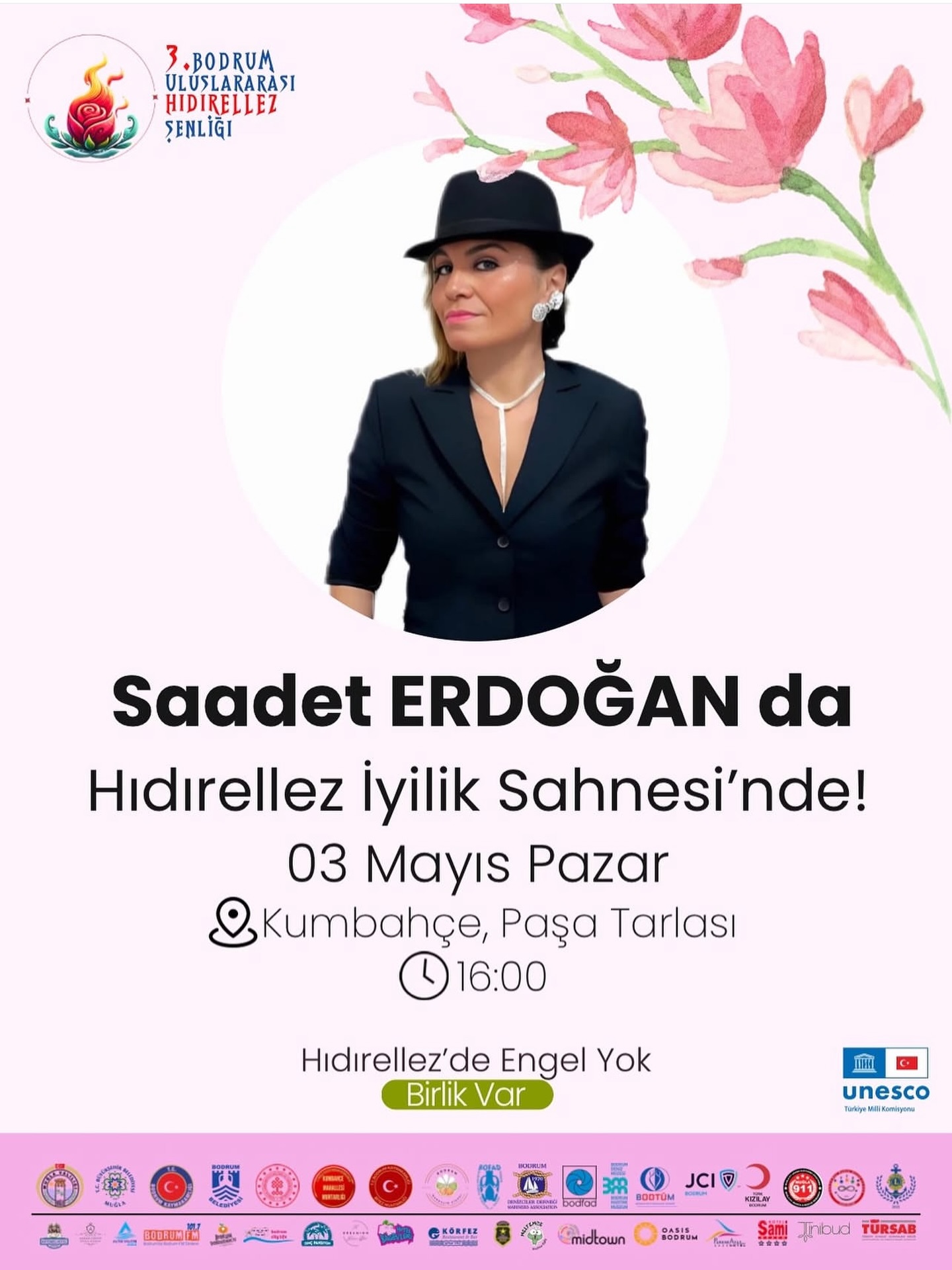 Saadet Erdoğan — Hıdırellez İyilik Sahnesi Etkinlik afişi