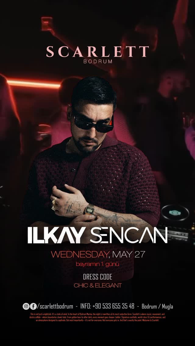 DJ Set — İlkay Sencan Etkinlik afişi