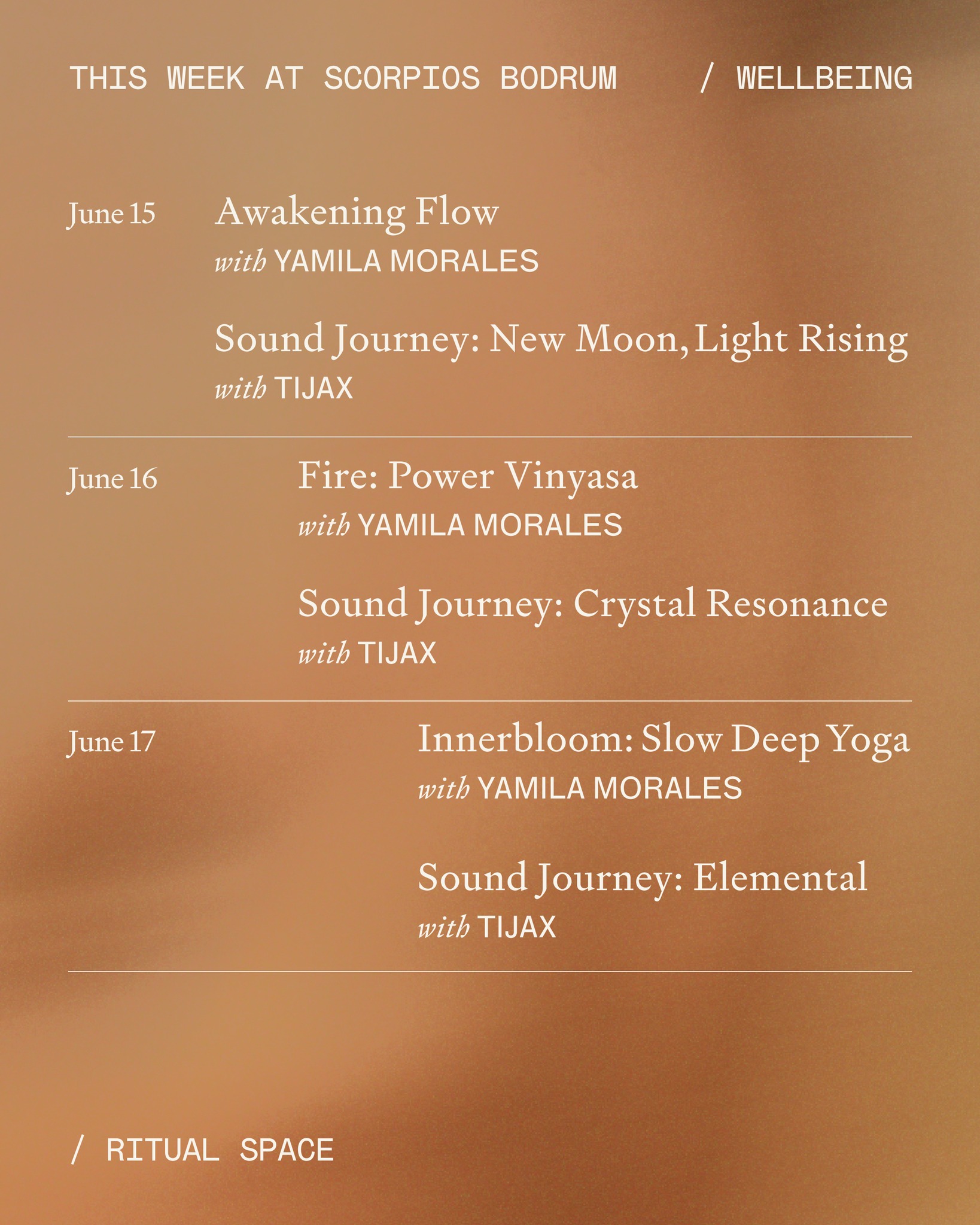 Innerbloom: Slow Deep Yoga — Yamila Morales Etkinlik afişi
