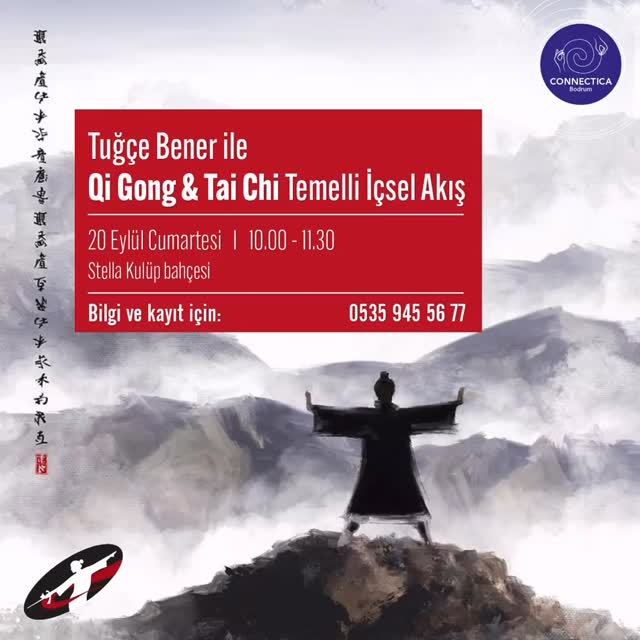 Qi Gong & Tai Chi Atölyesi — Tuğçe Bener Etkinlik afişi