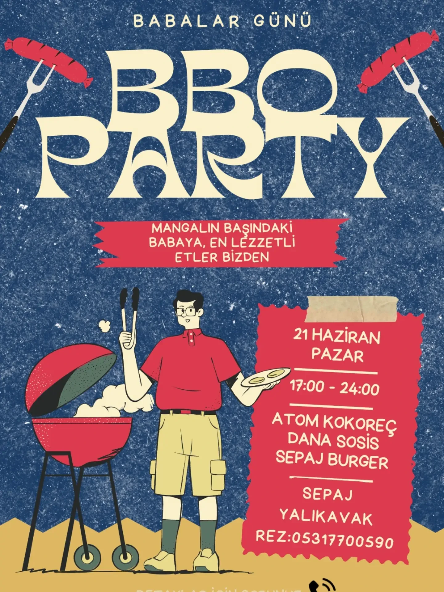 Babalar Günü BBQ Party
