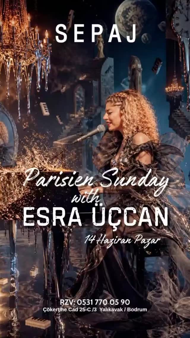 Parisien Sunday — Esra Üçcan Etkinlik afişi