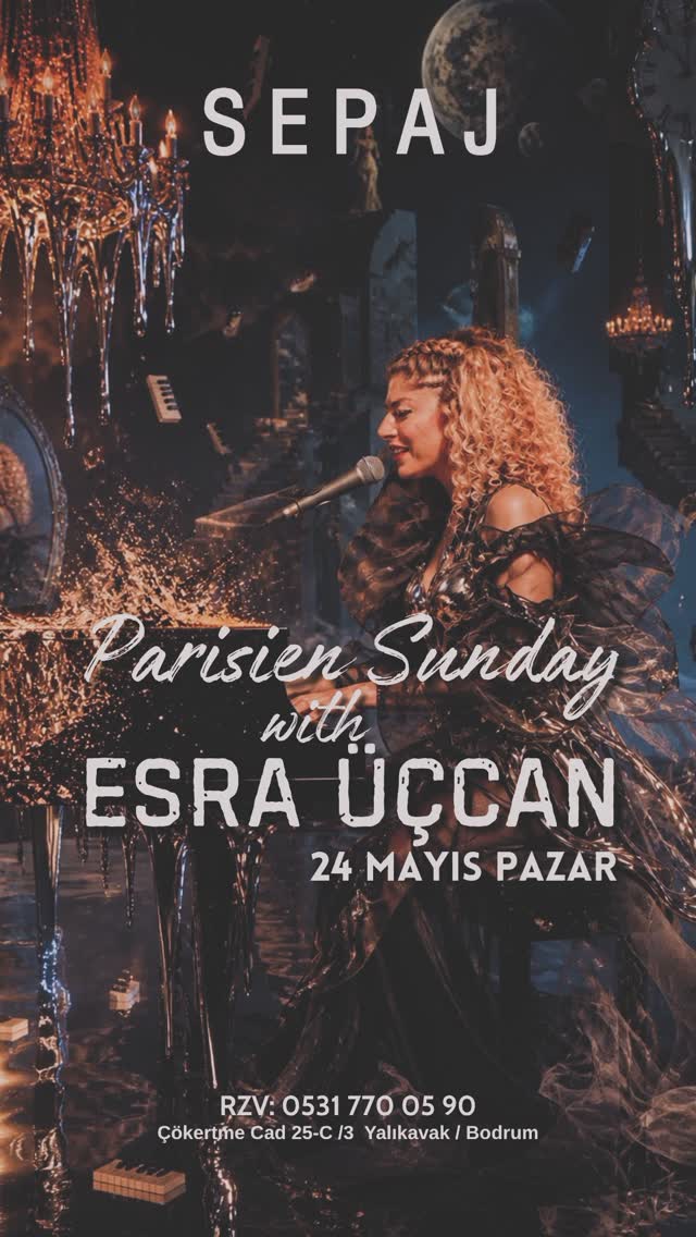 Esra Üçcan — Parisien Sunday Etkinlik afişi