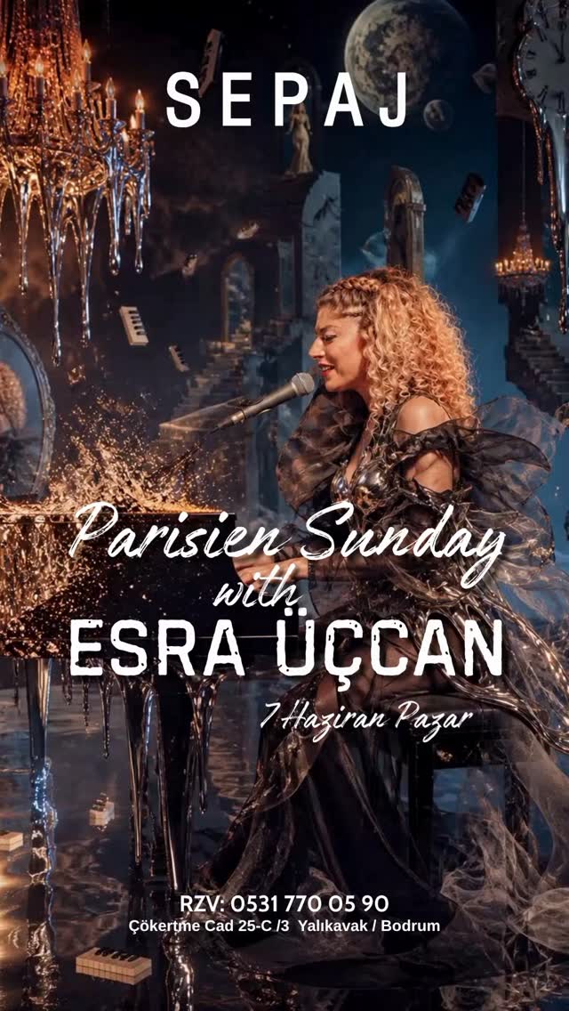 Parisien Sunday — Esra Üçcan Etkinlik afişi