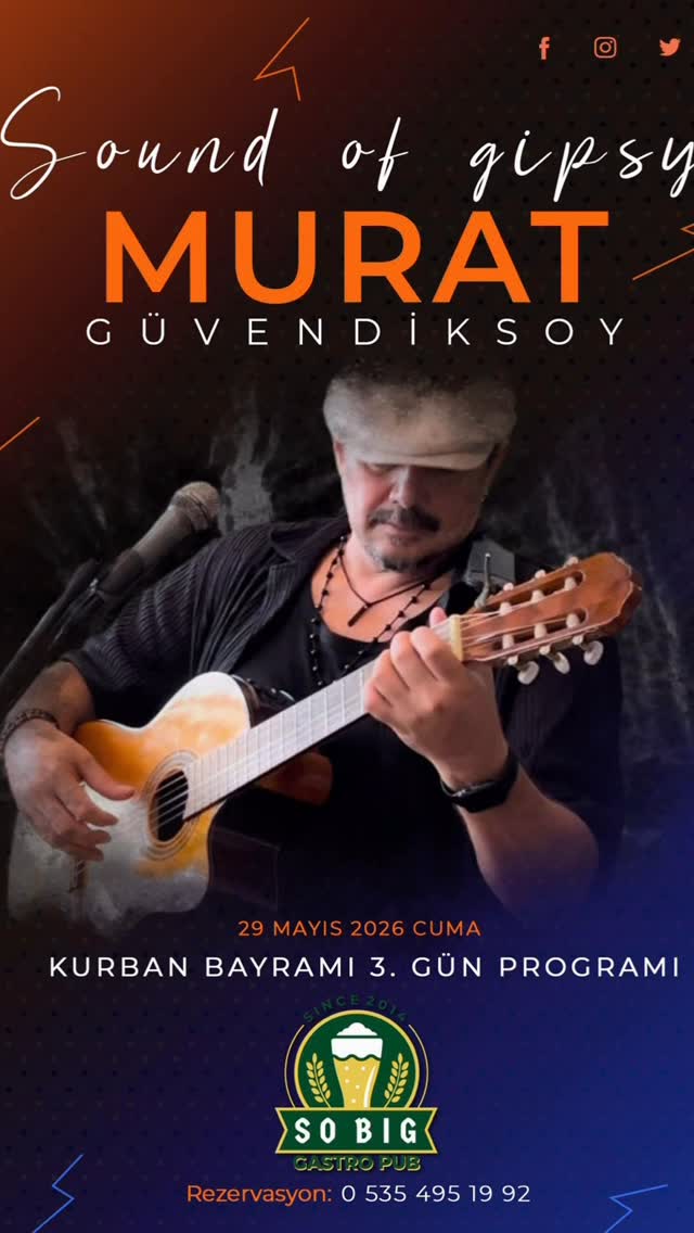 Murat Güvendiksoy — Sound of Gipsy Etkinlik afişi