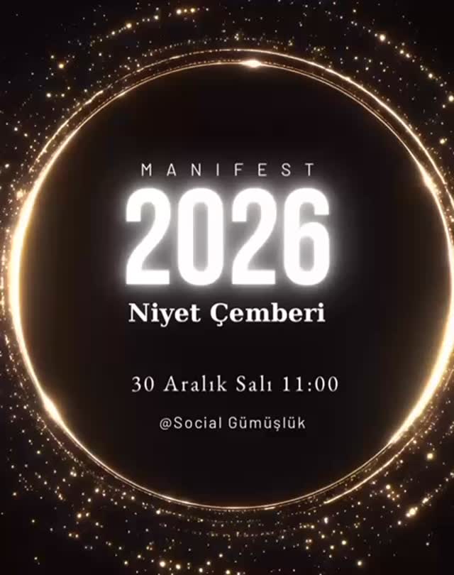 Niyet Çemberi Etkinlik afişi