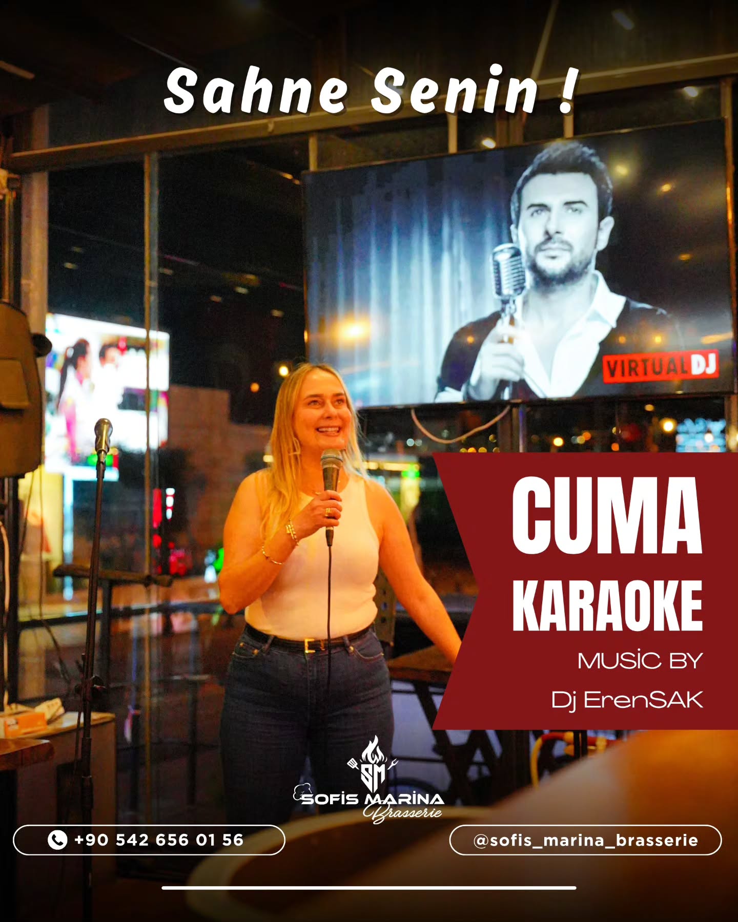 Karaoke — DJ ErenSAK Etkinlik afişi