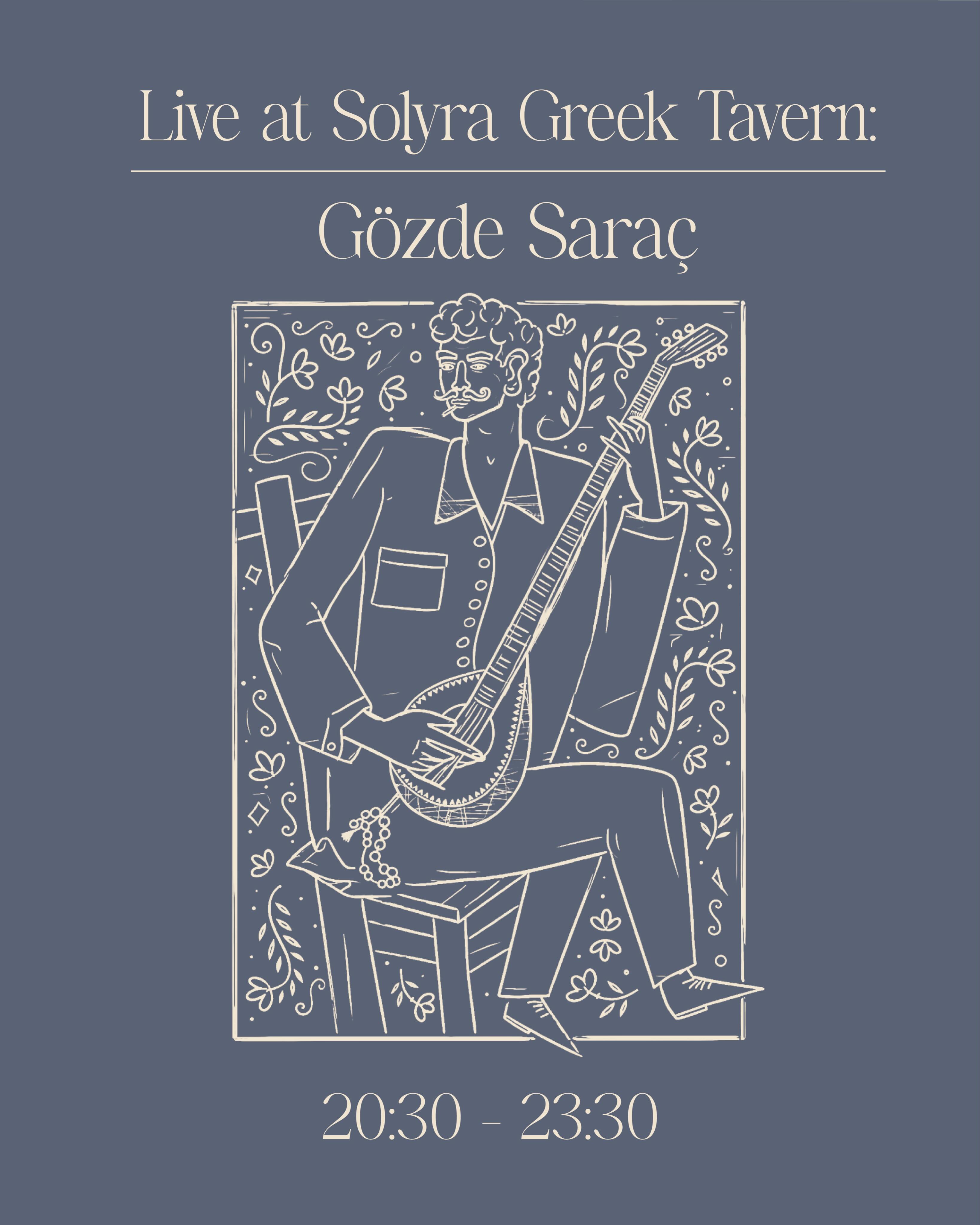 Gözde Saraç - Canlı Müzik Etkinlik afişi