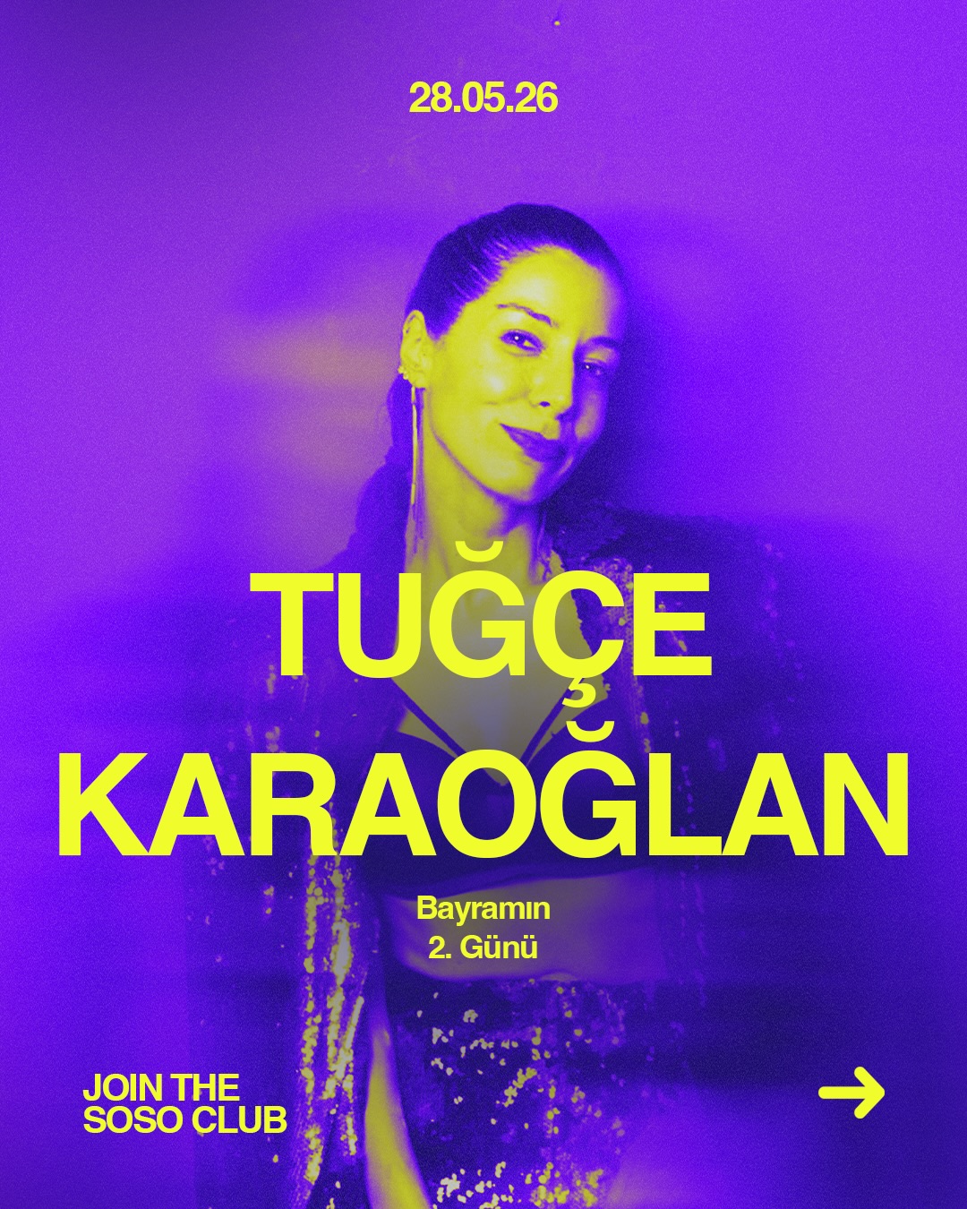 Tuğçe Karaoğlan Etkinlik afişi