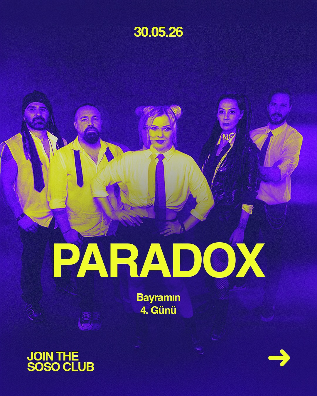 Paradox Etkinlik afişi