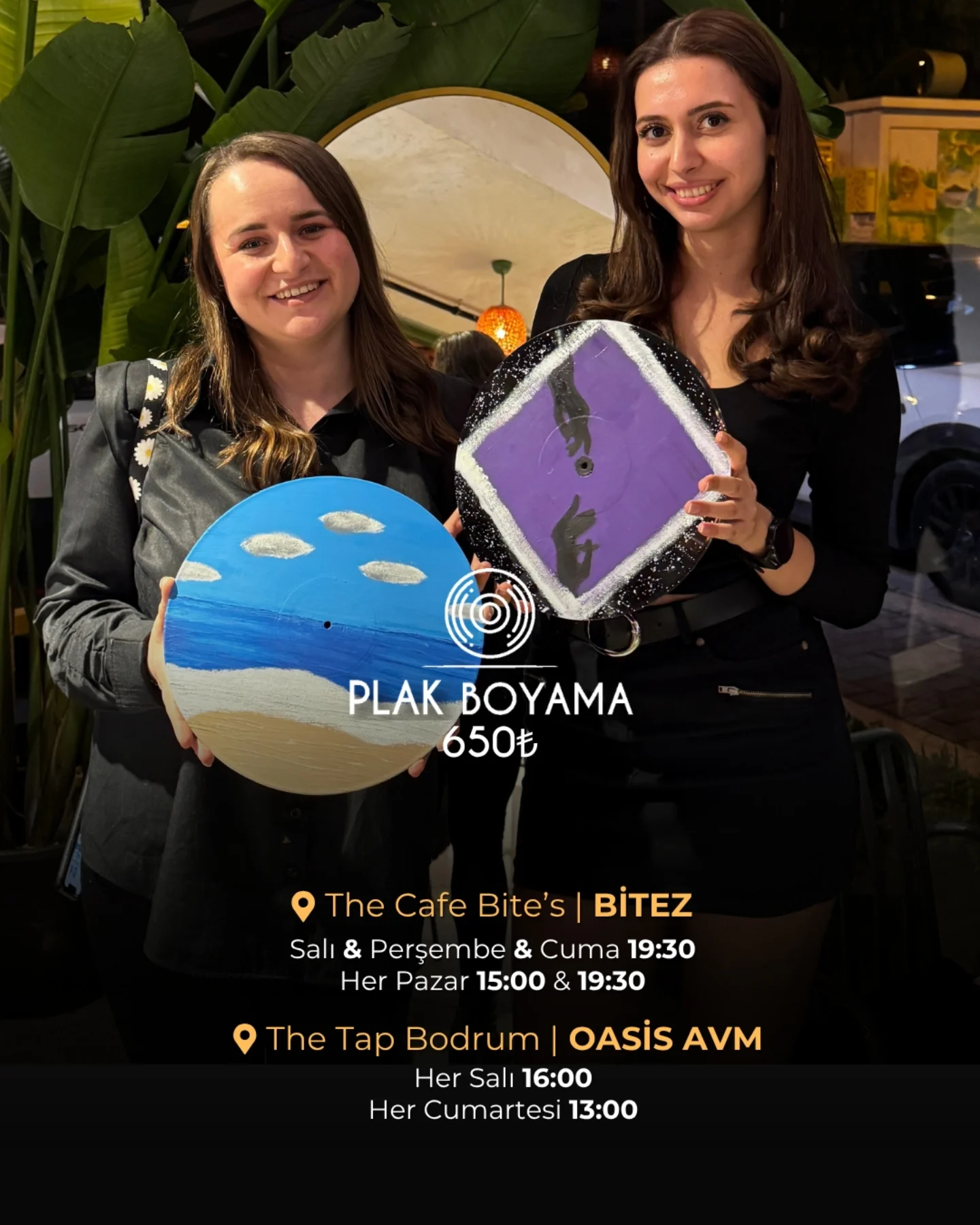 Plak Boyama Etkinlik afişi