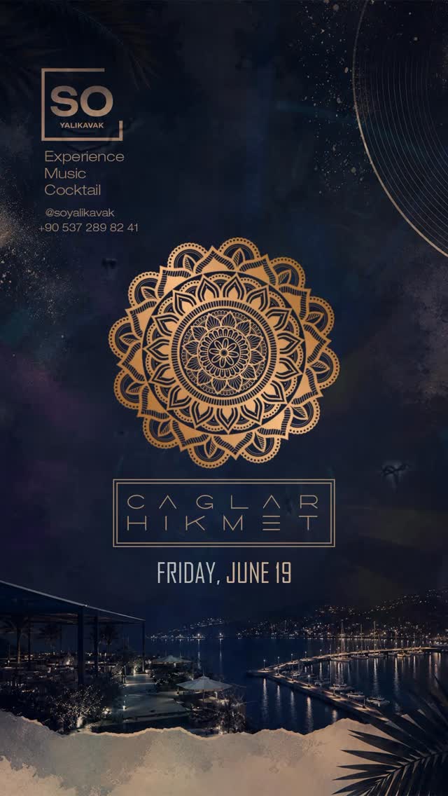 Çağlar Hikmet - Opening Night Etkinlik afişi