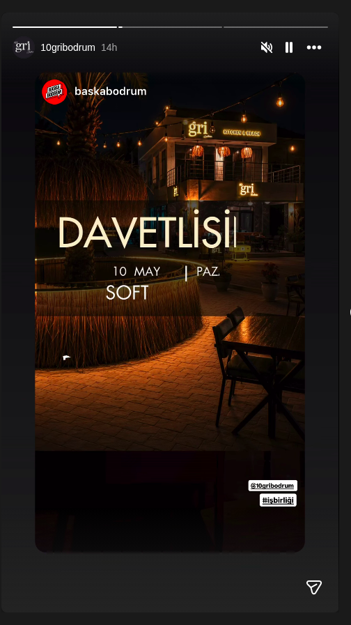 Softi — DJ set Etkinlik afişi