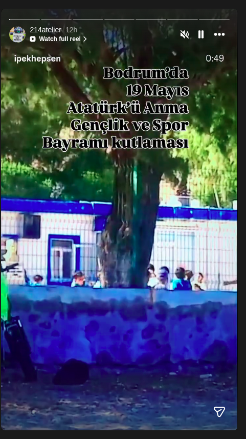Atatürk'ü Anma Gençlik ve Spor Bayramı Kutlaması Etkinlik afişi