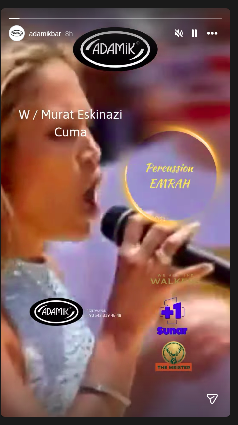 Murat Eskinazi Etkinlik afişi