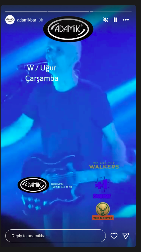 W/ Uğur Etkinlik afişi