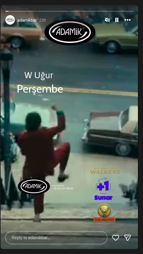 W Uğur Etkinlik afişi