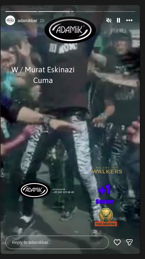 Murat Eskinazi Live Etkinlik afişi