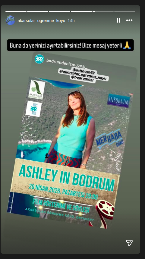 Ashley In Bodrum Event-Poster