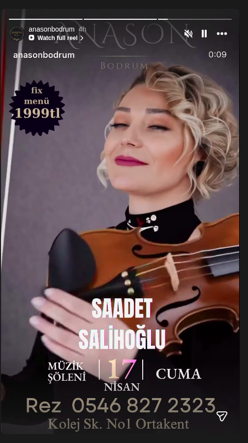 Saadet Salihioğlu Event-Poster