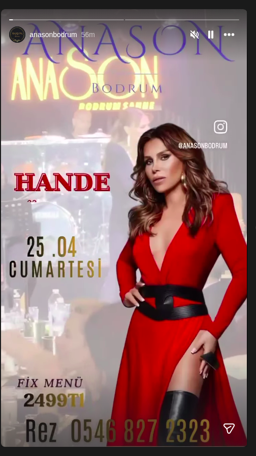 Hande Dönmez ve Orkestrası Etkinlik afişi