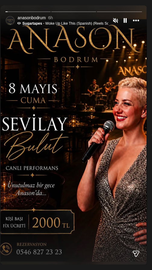 Sevilay Bulut – Canlı Performans Etkinlik afişi