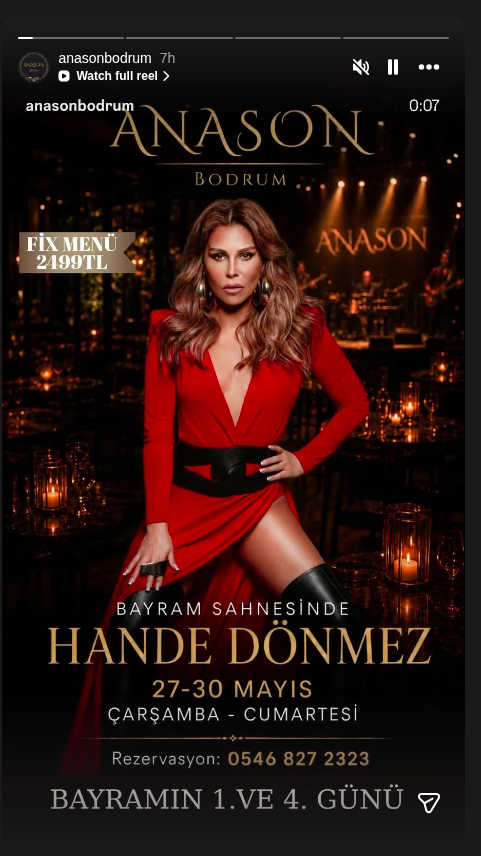 Hande Dönmez Etkinlik afişi