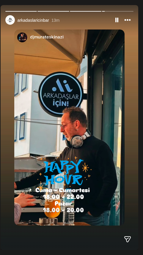 Happy Hour Etkinlik afişi