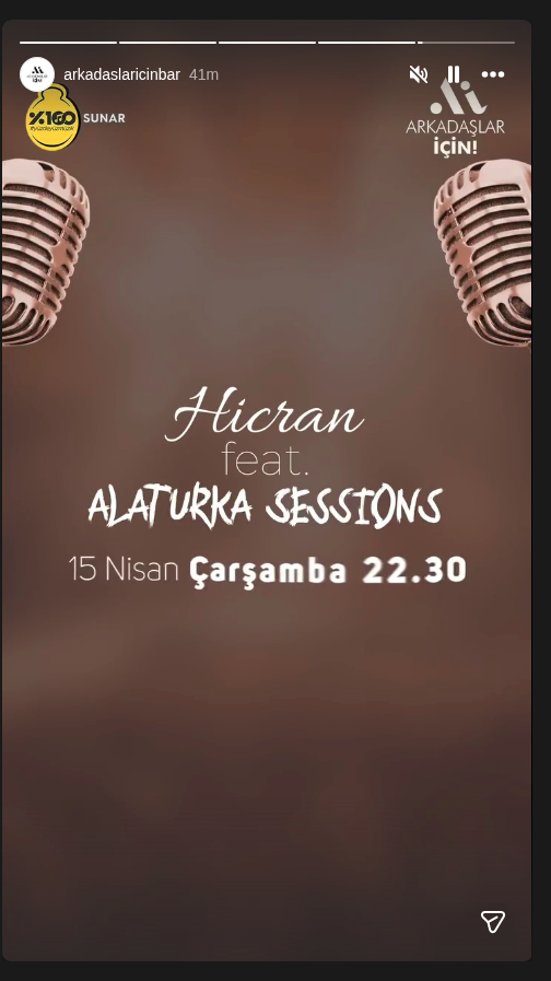 Hicran Постер события