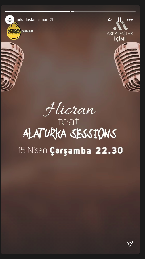 Hicran Постер события