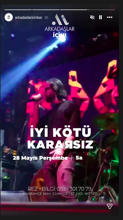 İyi Kötü Karasız Etkinlik afişi