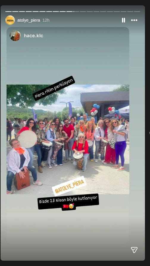 Piera Ritim Perküsyon Etkinlik afişi