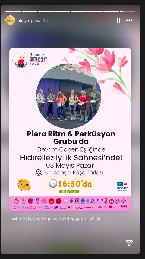 Piera Ritm & Perküsyon Grubu Etkinlik afişi