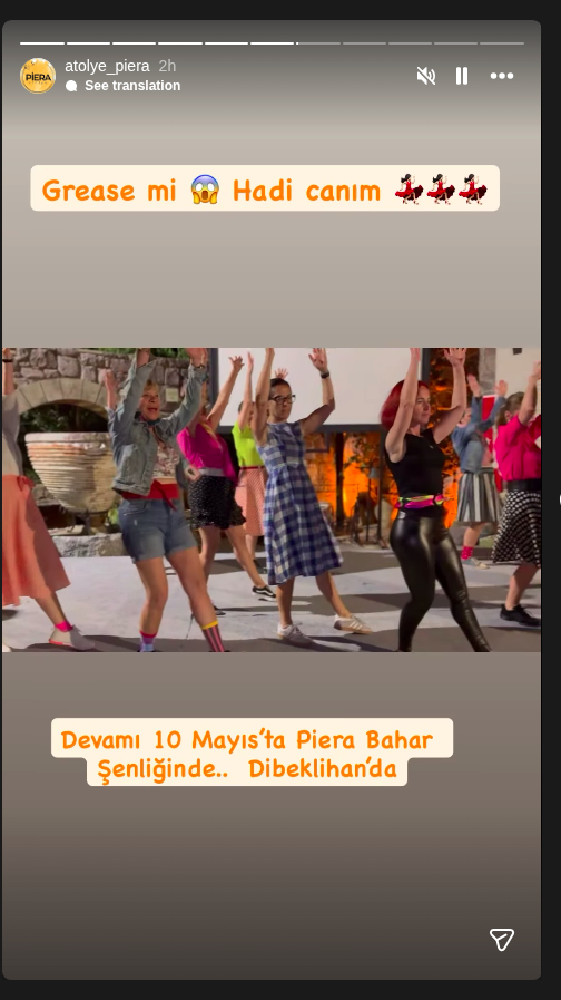 Piera Bahar Şenliği (Devamı) Etkinlik afişi