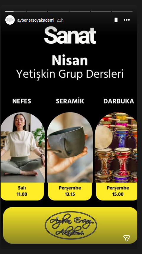 Keramik — Erwachsenengruppenunterricht Event-Poster