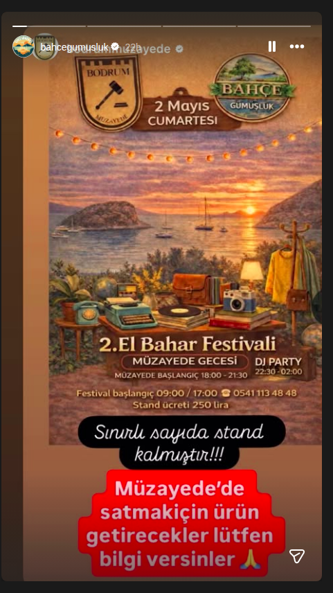 Sunset DJ Party Etkinlik afişi