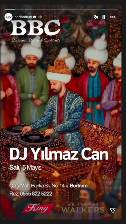 DJ YılmazCan Etkinlik afişi