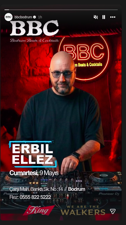 Erbil & Ellez — DJ Set Etkinlik afişi